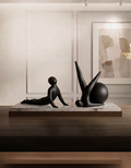 Pilates Art Sculpture Set