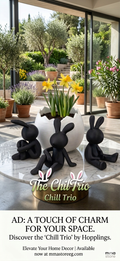 Sitting Trio Bunnies
