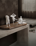 Stillness in Motion — Yoga Figures Sculpture Set of 3