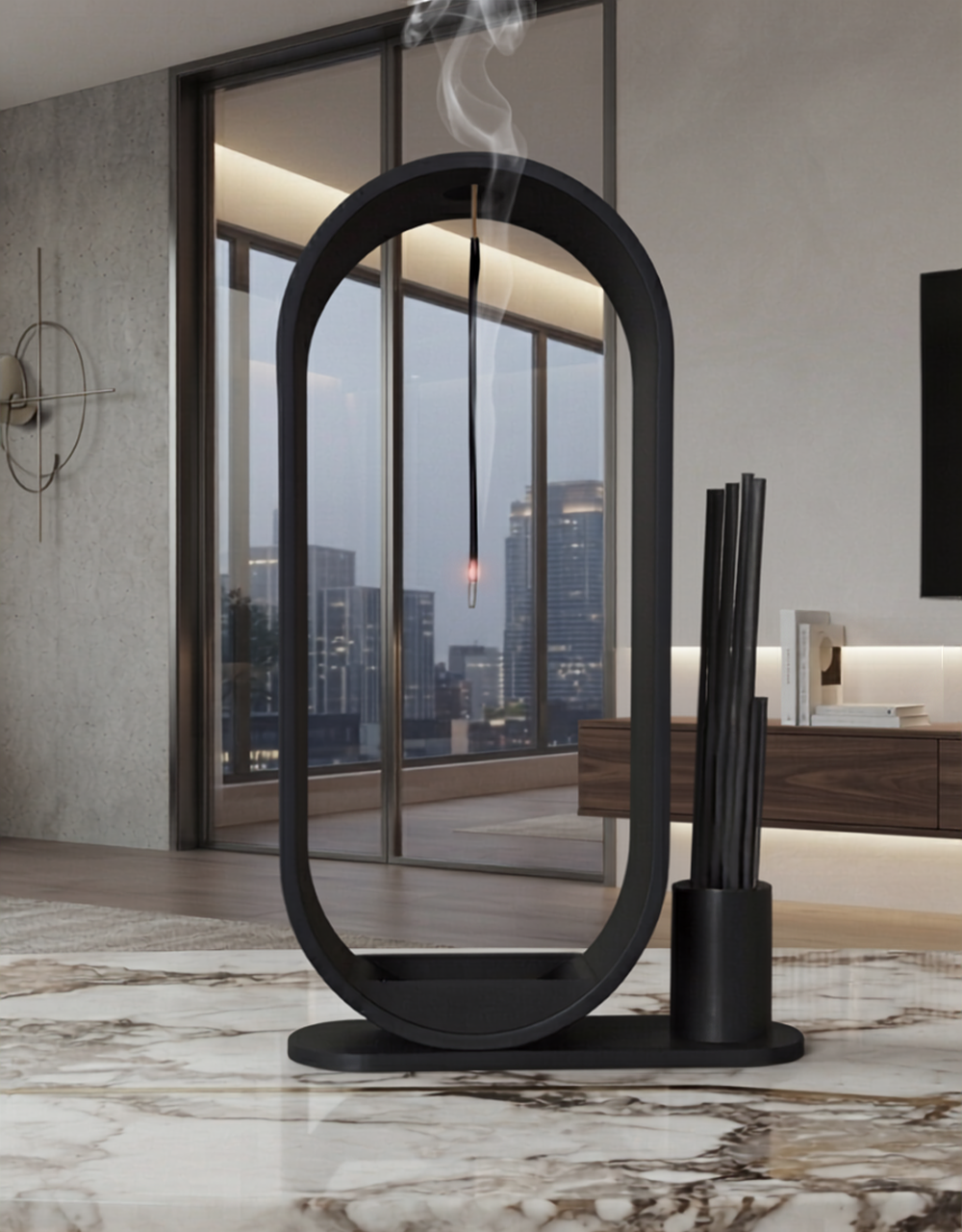 The Oval Portal Incense Stand