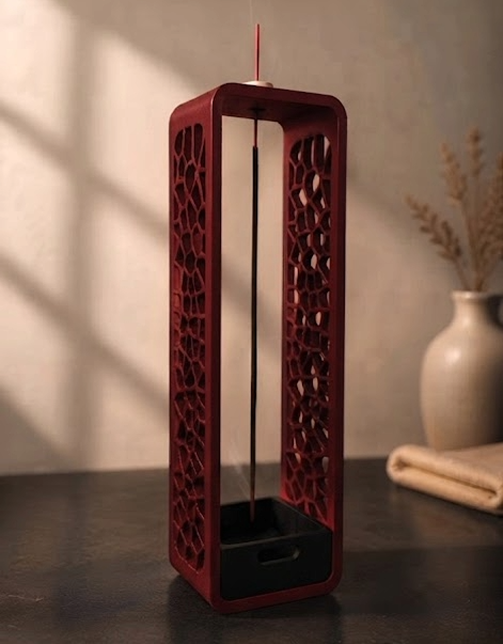 The Voronoi Tower Incense Holder